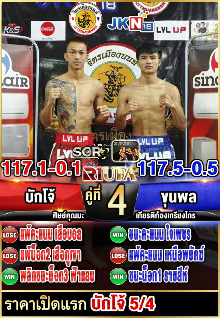 บักโจ้ ศิษย์คุณมะ vs ลูกเขียด เพชร ปตอ.