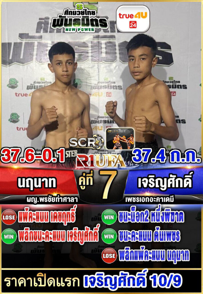 นฤนาท ผญ.พรชัยท่าศาลา vs เจริญศักดิ์ เพชรเอกอะคาเดมี่