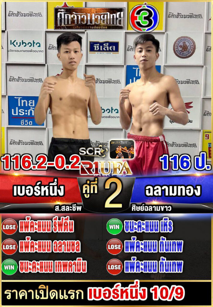 เบอร์หนึ่ง ส.สละชีพ vs ฉลามทอง ศิษย์ฉลามขาว