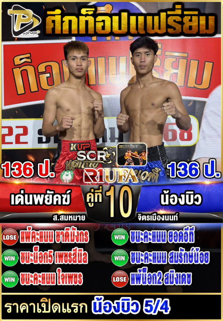 เด่นพยัคฆ์ ส.สมหมาย VS น้องบิว จิตรเมืองนนท์