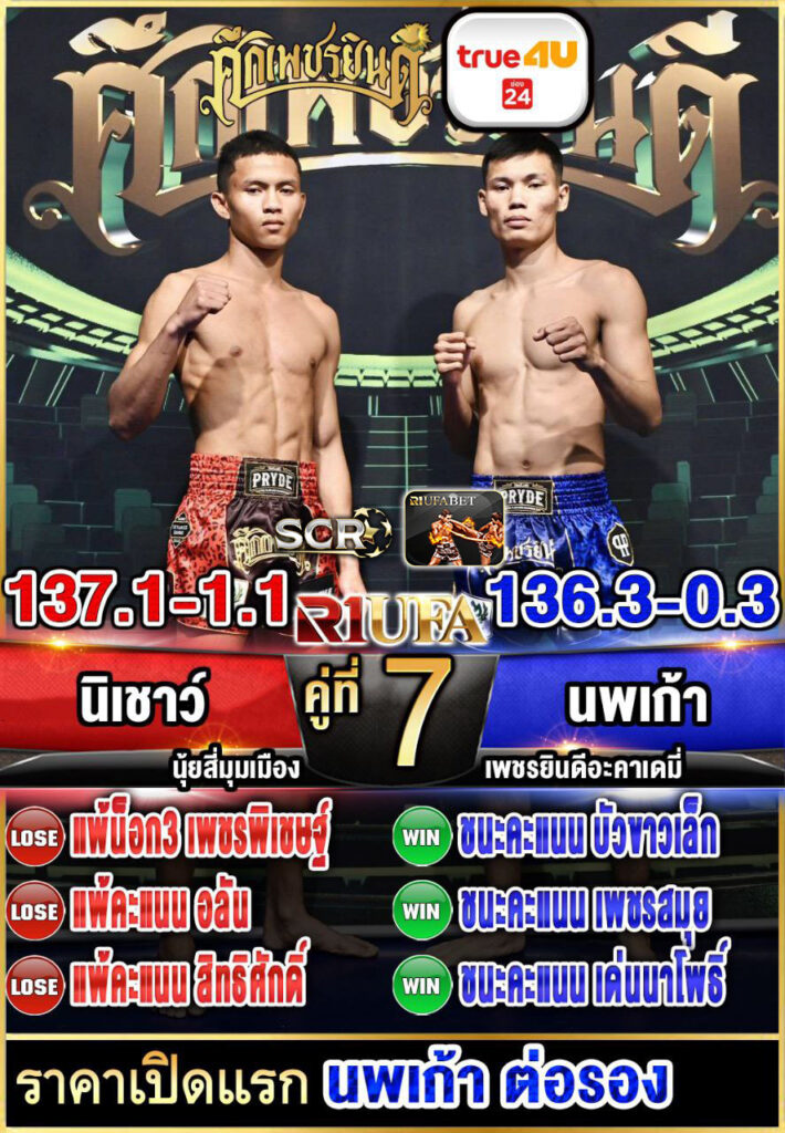 นิเชาว์ นุ้ยสี่มุมเมือง vs นพเก้า บ้านตากเรดิโอ