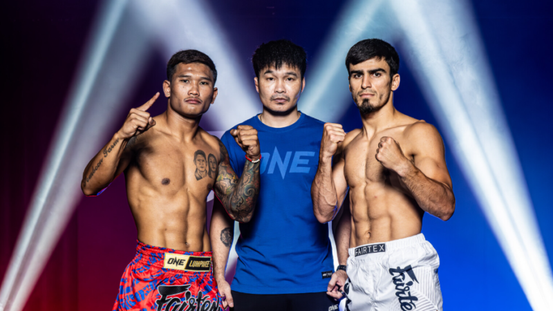 ผลชั่งน้ำหนักและวัดระดับน้ำในร่างกาย ศึก ONE ลุมพินี 152 & The Inner Circle