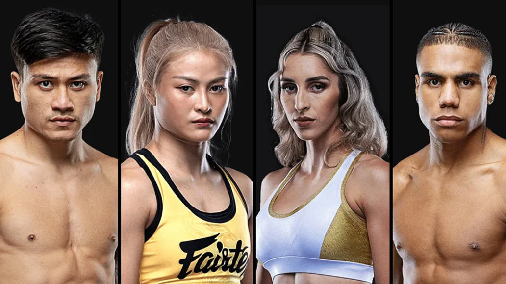 ส่องโปรแกรมเต็ม ศึก ONE Fight Night 47 “แสตมป์” วัดแกร่ง “เซลีนา”, “จ้าวเสือใหญ่” กู้ชื่อชน “จอร์แดน”
